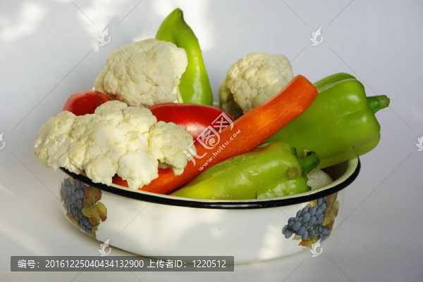 新鮮蔬菜碗