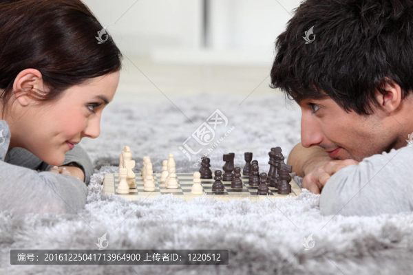 男女下棋