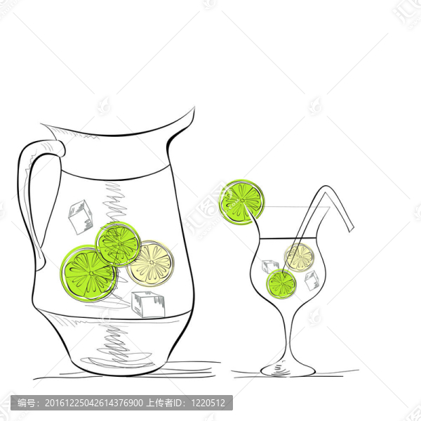 一杯加石灰的水