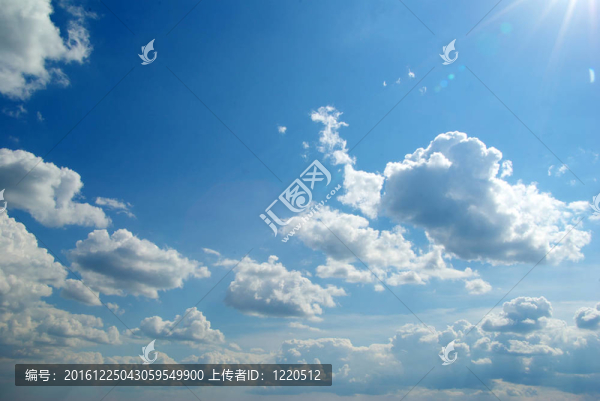 藍(lán)色的天空