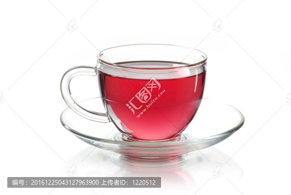 在一杯茶