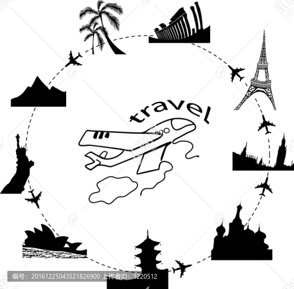 乘飛機(jī)旅行