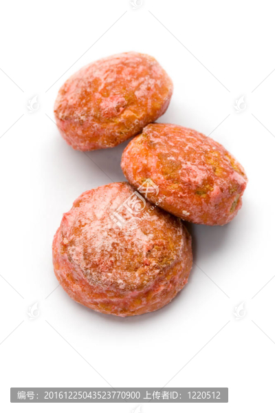 spicecakes孤立在白色背景
