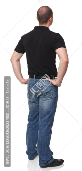 男人的背影