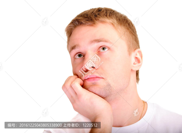 金發(fā)男子肖像