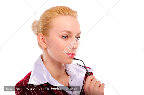 迷人少婦畫像