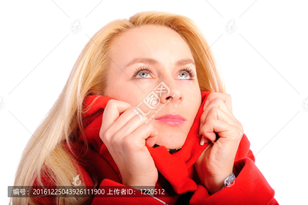 迷人少婦畫像