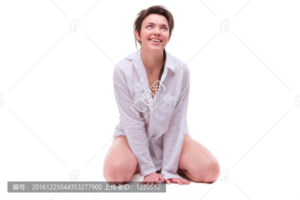 年輕性感的黑發(fā)