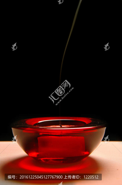 紅色的蠟燭