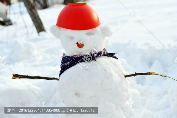 有趣的雪人