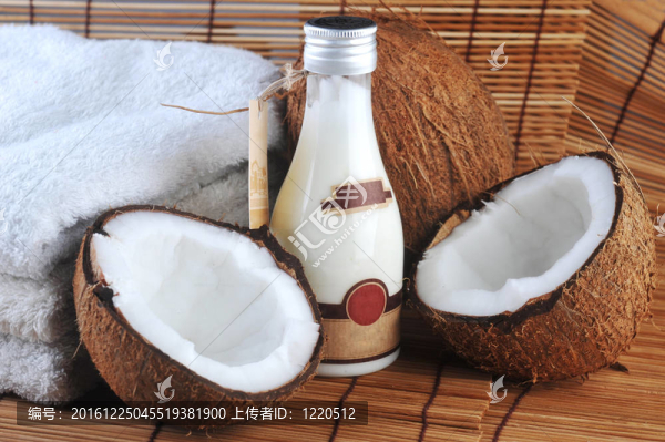 椰子油和按摩油