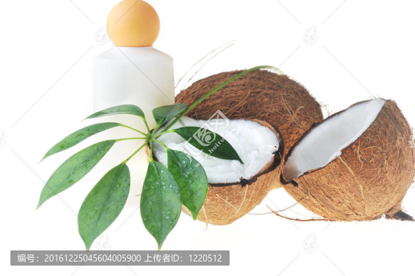 椰子油和按摩油
