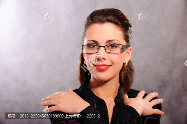 迷人的女人肖像