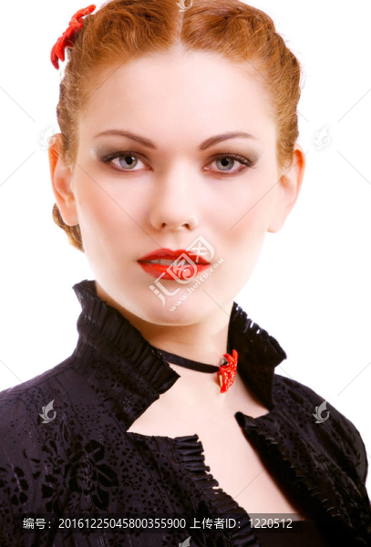 紅發(fā)女人的肖像