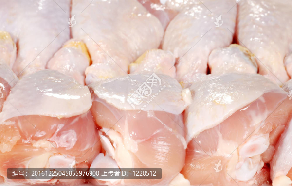 生雞腿特寫