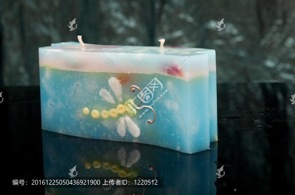 手工蠟燭。