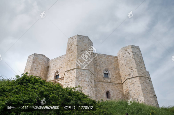蒙特堡。Andria。Apulia。