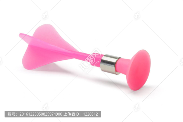 紅色塑料玩具飛鏢