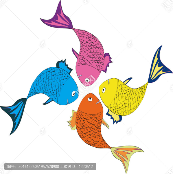 四五顏六色的魚