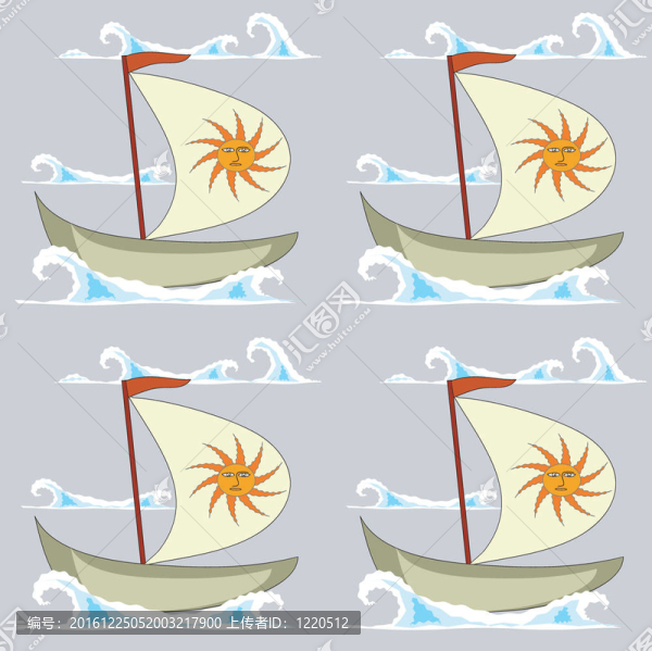 船浪紋理