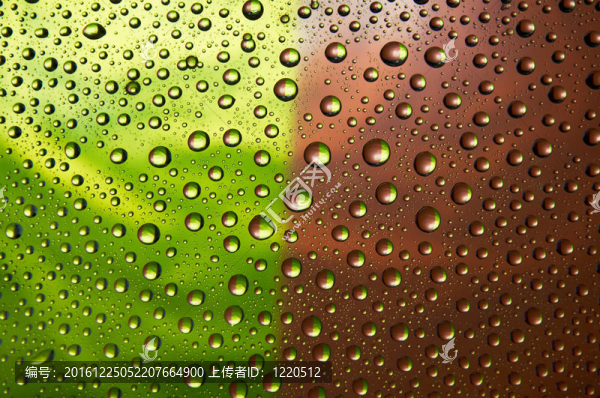 許多水滴