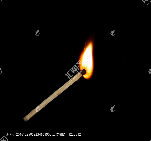 燃燒的火柴