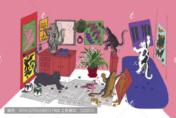 誰畫的貓