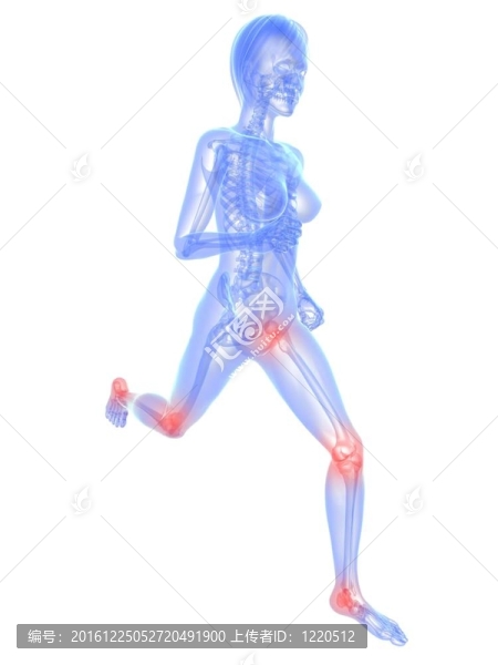 女性慢跑者