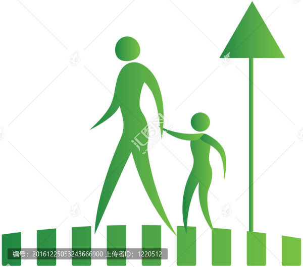 過(guò)馬路時(shí)母親牽著孩子的手