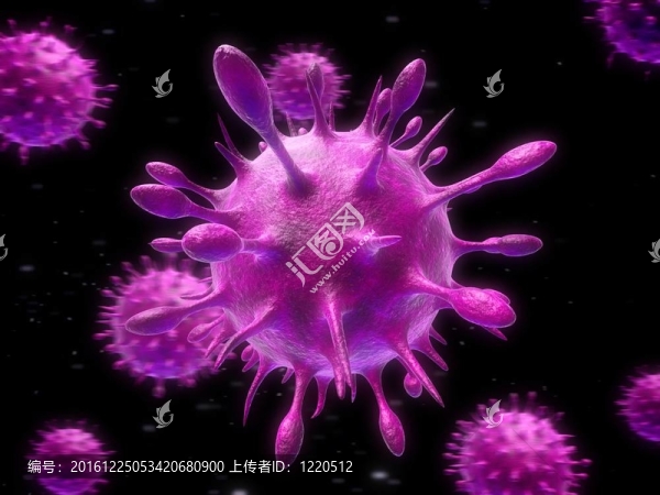 病毒的插圖