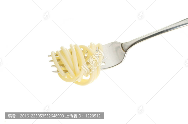 叉子意大利面