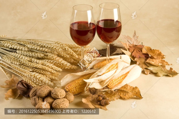 葡萄酒秋季裝飾