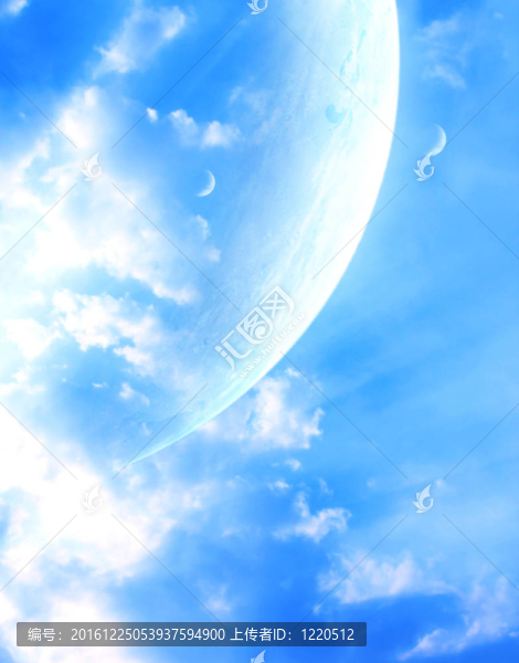 外星行星的天空