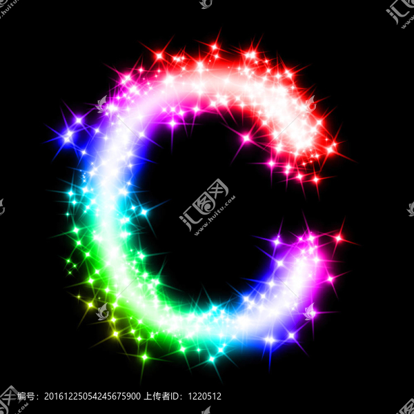 彩色字母表