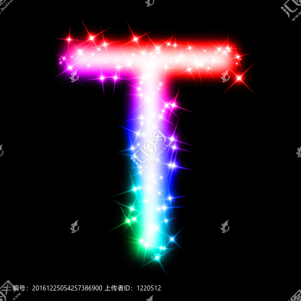 彩色字母字母