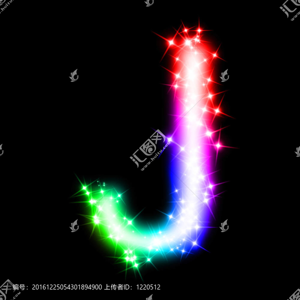 彩色字母字母