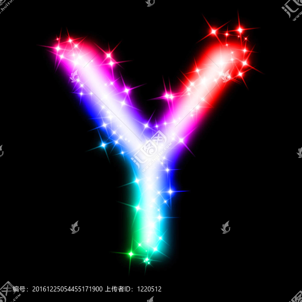 彩色字母字母