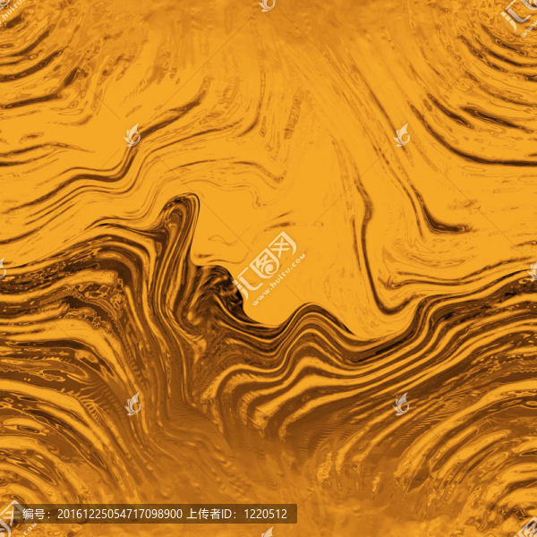 金色的流體旋渦的無縫背景