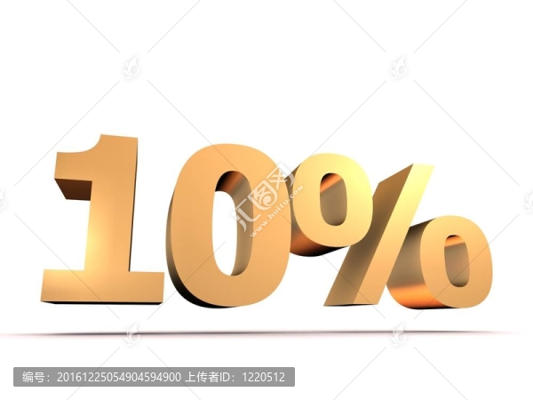 10%