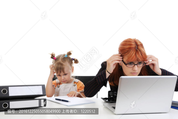 母親和女兒