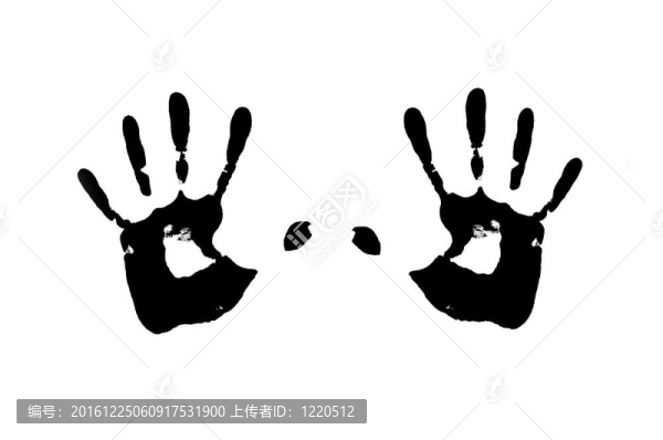 人體指紋。