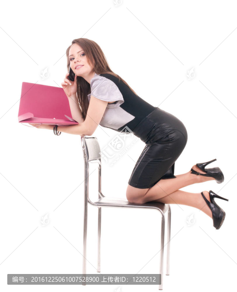 年輕的女商人