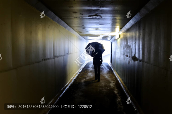 隧道盡頭燈
