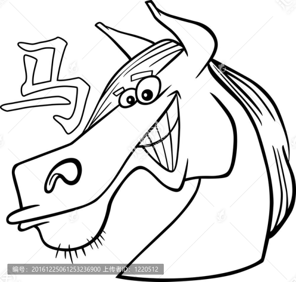 馬的生肖標(biāo)志