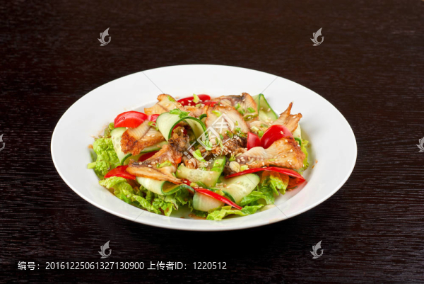 煙熏鰻魚沙拉