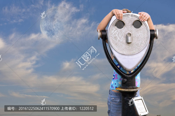 女孩在viewscope