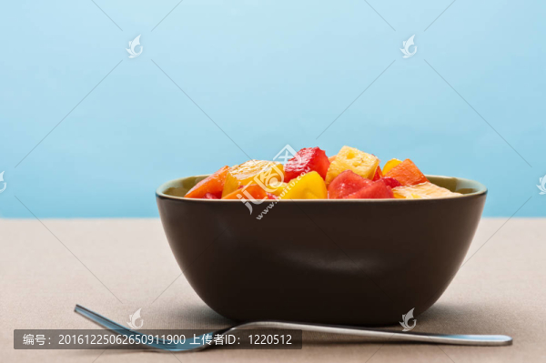 一碗混合熱帶水果沙拉
