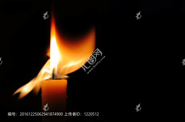 燃燒的蠟燭