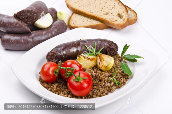 krupniok傳統(tǒng)血香腸在波蘭美食