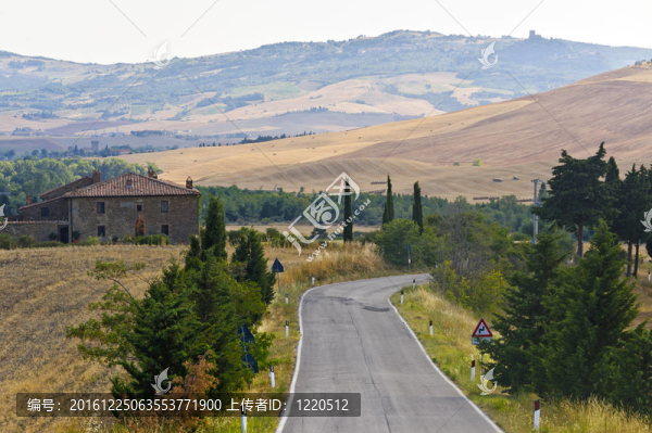 Val,d,Orcia（托斯卡納）景觀